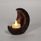 thumbnail image 5 of Vela de luz de té de estilo moderno Macarena adorno de decoración de Mubarak lámpara de Ramadán sin llama Cobre, 5 of 7