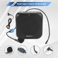 thumbnail image 4 of Rolton Portable Voice Amplifier, Megaphone Booster with Microphone Loudspeaker Personal PA System fo, 4 of 5