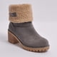 thumbnail image 4 of Botas de tacón grueso para mujer Botas de nieve antideslizantes a media pantorrilla Botas cortas con plataforma cómoda DQrwqpou Tenis De Mujer Tenis De Hombre, 4 of 4