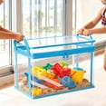 thumbnail image 6 of Zhuke Extra Large Waterproof Storage Bin with Zipper Handle for Bedding Seasonal Clothes Blankets Home, Gifts For Friends,15in*9.5in*12.6in,Foldable Organizer Bag, 6 of 6