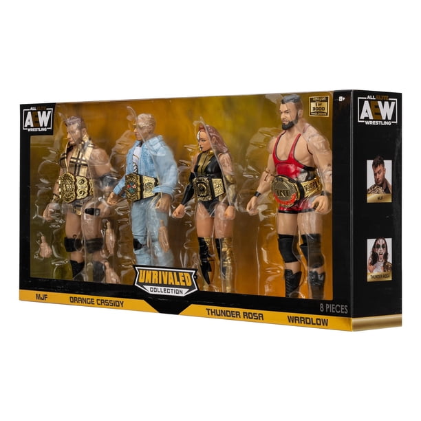 AEW 4-Pack Figures - Collectible toy figures for hobby shops