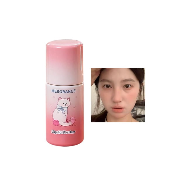 Liquid Blusher Moisturizing Long Lasting Beauty Expands Contracts Makeup