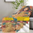 thumbnail image 2 of Ramen Girl Blanket Gifts for Anime Fans Women, Anime and Foodie Flannel Blanket, Soft Warm Lightweight Throw Blankets for Bed Couch Home Travel Decor 50" x 60", 2 of 6