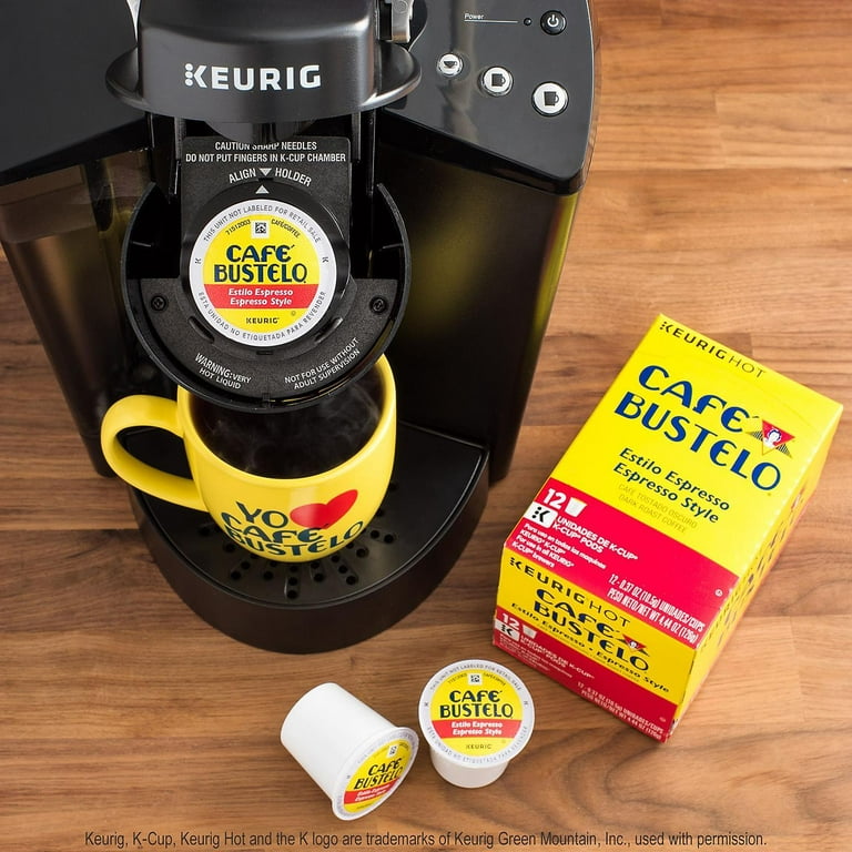 A Product of Cafe Bustelo Espresso Style Coffee K Cups 80 Ct