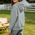 thumbnail image 3 of Cilsoka Womens Zip Up Hoodies Oversized Sweatshirts Fall Fashion Outfits Lightweight Jacket Y2k Hoodie Comfy Winter Clothes, 3 of 8