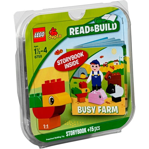 Lego Duplo Busy Farm Bricks And Books Set - 