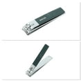 thumbnail image 5 of Unique Bargains 5-piece Set Solid Color Box Nail Clipper Kit Blackish Green for Women for Men, 5 of 6