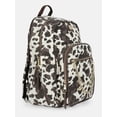 thumbnail image 3 of Madden NYC Women's Dome Backpack with Charm Chain Accent, Cow Print, 3 of 6