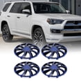 thumbnail image 2 of Unique Bargains 4 Pcs R15/15" Car Wheel Rim Hub Cover Wheel Hub Caps Black Plastic for Car Pickup Truck SUV Wheel Skins Decorative Wheel Rim Cover Replacement, 2 of 7