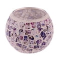 thumbnail image 1 of Candelabros Sostenedor de Vela Copa de Redondo Tealight Diseño de Mosaico Decoración KTV Pub Romántico Sunnimix Titular de la vela, 1 of 8