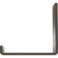 thumbnail image 4 of Ekena Millwork 2"W x 6"D x 5 1/2"H Steel Hanging Shelf Bracket, Hammered Brown, 4 of 10