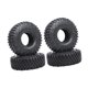thumbnail image 4 of 4 piezas de neumáticos de goma RC de 1,0 pulgadas, ligeros, de 63 mm, modificados para bricolaje, reemplazan pieza de actualización para SCX24, 4 of 9