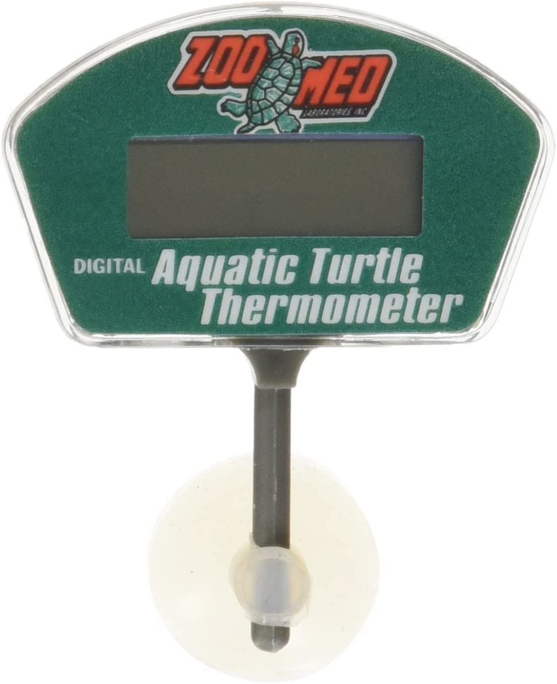 Zoo Med Digital Aquatic Turtle Thermometer [Reptile Thermometers, Reptile Supplies] 1 count