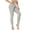 Light Gray, variant on Womens High Waisted Yoga Legging Pants