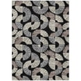 thumbnail image 2 of Addison Rugs Chantille Indoor/Outdoor Transitional Spiral Black Machine Washable Rectangle Rug, 10' x 14', 2 of 8