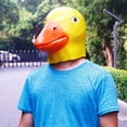thumbnail image 3 of MAKEATREE Duck Head Mask, Funny Animal Rubber Latex Adult Costume Mask for Halloween Christmas Masquerade Cosplay Prop Decor Unisex, 3 of 8