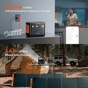 Jackery 1000 V2 Solar Generator, 1060Wh LiFePO4 Portable Power Station with 2×200W Solar Panels, 1500W Output for RV, Off-Grid & Emergency