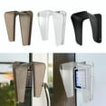 thumbnail image 2 of Doorbell Rain Cover Shield Waterproof Protective Housing for Door Phone Intercom Bell Button Access Control Keypad Outdoor Use 21.5x17.5x10cm ABS Material Brown/Transparent/Black, 2 of 7