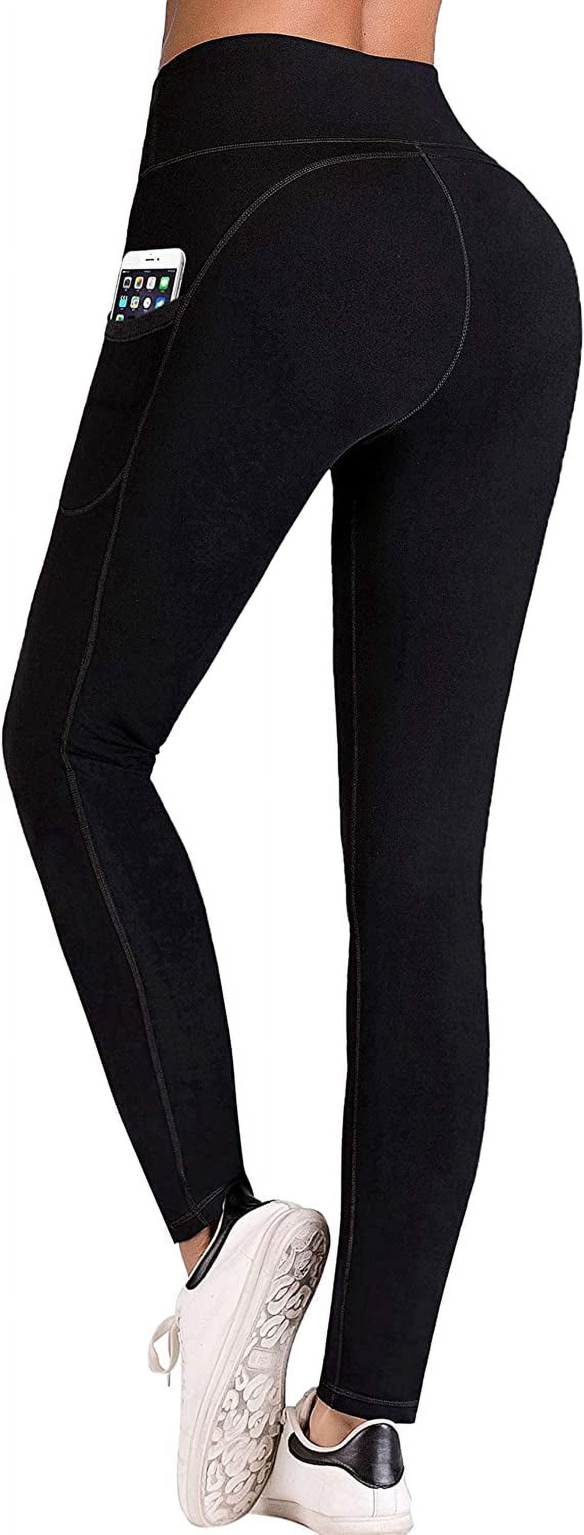 IUGA Capri Leggings with Pockets High Waist Cropped Trousers Yoga