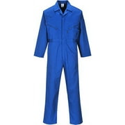 Portwest C813 Men's Liverpool Lightweight Safety Coverall Black, Large
