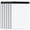 6 Pack - 8.5 x 11.75 IN - 30 Sheets - White, variant on 11x17 inch graph paper, 4x4 grid, 30 sheets of large-size graph paper, 11 inch x 17 inch engineering paper, blueprint graph paper, suitable for drawing, drafting, engineering drawings and planning.