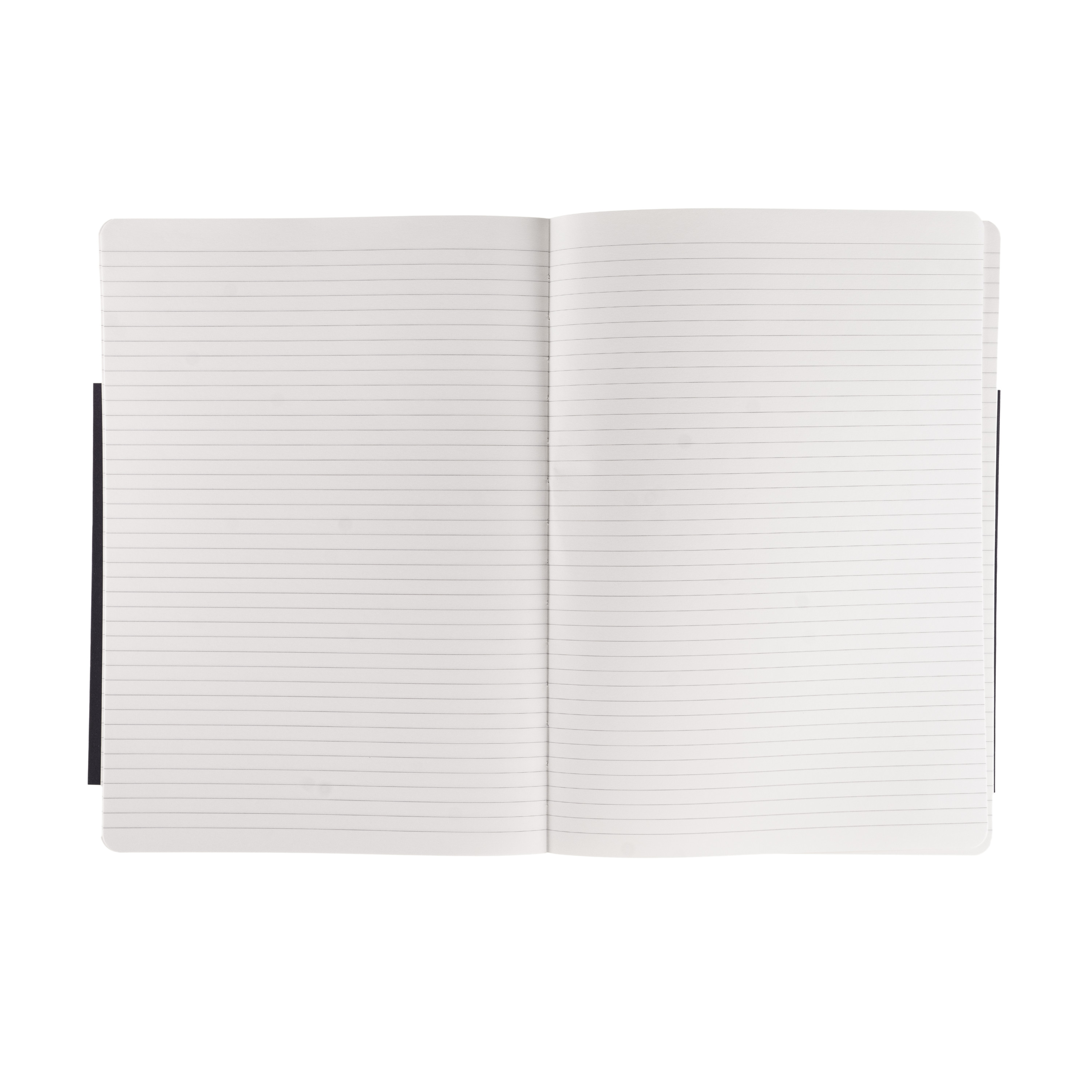 Fabriano Ecoqua Plus Fabric-Bound Notebook, 8.3" x 11.7", A4, Lined, Wine