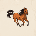 thumbnail image 4 of Inktastic Wild Mustang Horse Galloping Boys or Girls Baby T-Shirt, 4 of 5