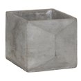 thumbnail image 1 of Benjara BM208222 Cement Flower Pot with Square Base & Square Top - Gray, 1 of 1