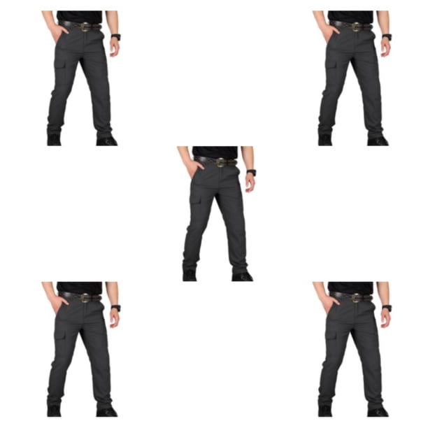 Qarigey Pantalones Cargo multibolsillos para hombre, ropa deportiva impermeable de secado rápido, pantalones resistentes al desgaste, monos de Type2 NO2
