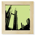 thumbnail image 1 of Malaysia Petronas Twin Towers Square Picture Frame Wall Tabletop Display, 1 of 3