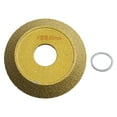 thumbnail image 2 of Roue de Meulage en Forme de V 3 Pouces pour Utilisation Sèche Ou Humide en Verre, 2 of 8
