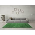 thumbnail image 3 of Ahgly Company Indoor Rectangle Abstract Emerald Green Modern Area Rugs, 8' x 12', 3 of 4