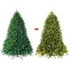thumbnail image 3 of Costway Abeto navideño de PVC preiluminado de 180 cm con bisagras, 8 modos de flash y 650 luces LED, 3 of 5