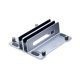 thumbnail image 5 of Soporte de portátil portátil vertical soporte para portátiles ahorro de espacio de guardería ajustable organizador estable de escritorio de escritorio Ranura doble argent, 5 of 10