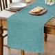 thumbnail image 1 of Sm:)e Camino de Mesa Turquesa Aqua 13x48 Inch, Decoración Estacional Lavable para Mesa de Cocina y Comedor para Fiesta en Casa, 1 of 6