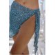 thumbnail image 3 of ABPHQTO Conjunto de bikini y pareo de leopardo azul de 3 piezas para mujer, 3 of 5