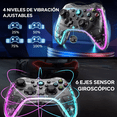 thumbnail image 4 of Control Inalámbrico Gamepad Para Switch/pc Rgb Transparente, 4 of 5