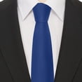 thumbnail image 3 of Black Ties For Men Solid Color Formal Neckties 3.15" (8CM) Men's Ties, 3 of 6