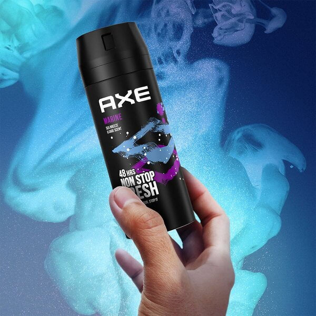 Axe Marine Deodorant Body Spray For Men 150ml / Pack of 6