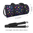 thumbnail image 2 of KLL Colored Balloons Duffle Bag For Men Women Sport Gym Fitness Tote Travel Training Workout Basketball Football Weekender, 2 of 6