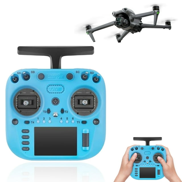 WHEANG TX15 V5.0 16CH ELRS RC Transmitter 3.5" Touchscreen Hall Gimbals LR1121 Mic OpenTX/EdgeTX For FPV 2