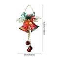 thumbnail image 3 of Zawou Christmas Tree Gold Bells Ornament with Classic Jingle, Festive Sparkle, and Indoor Holiday Decoration for Tree, Garland, or Mantel, 3 of 6