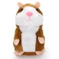 thumbnail image 4 of Hamster Toy Talking And Repeating Funny Stuffed Toy Plush Electric Interactive Birthday Gifts For Children, 4 of 9