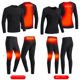 thumbnail image 3 of Traje cálido de otoño e invierno, traje calefactor de tres zonas, ropa interior para parejas, traje de algodón calefactor inteligente, 3 of 4