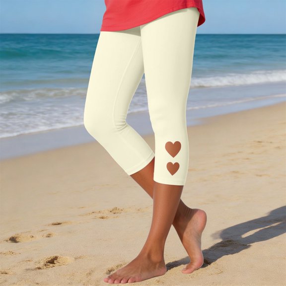 Wide Leg Pants Woman JIANLAI Control Workout Leggings with Pockets Plus Size Athletic Gym Yoga Pant Trendy (S-3XL) Beige