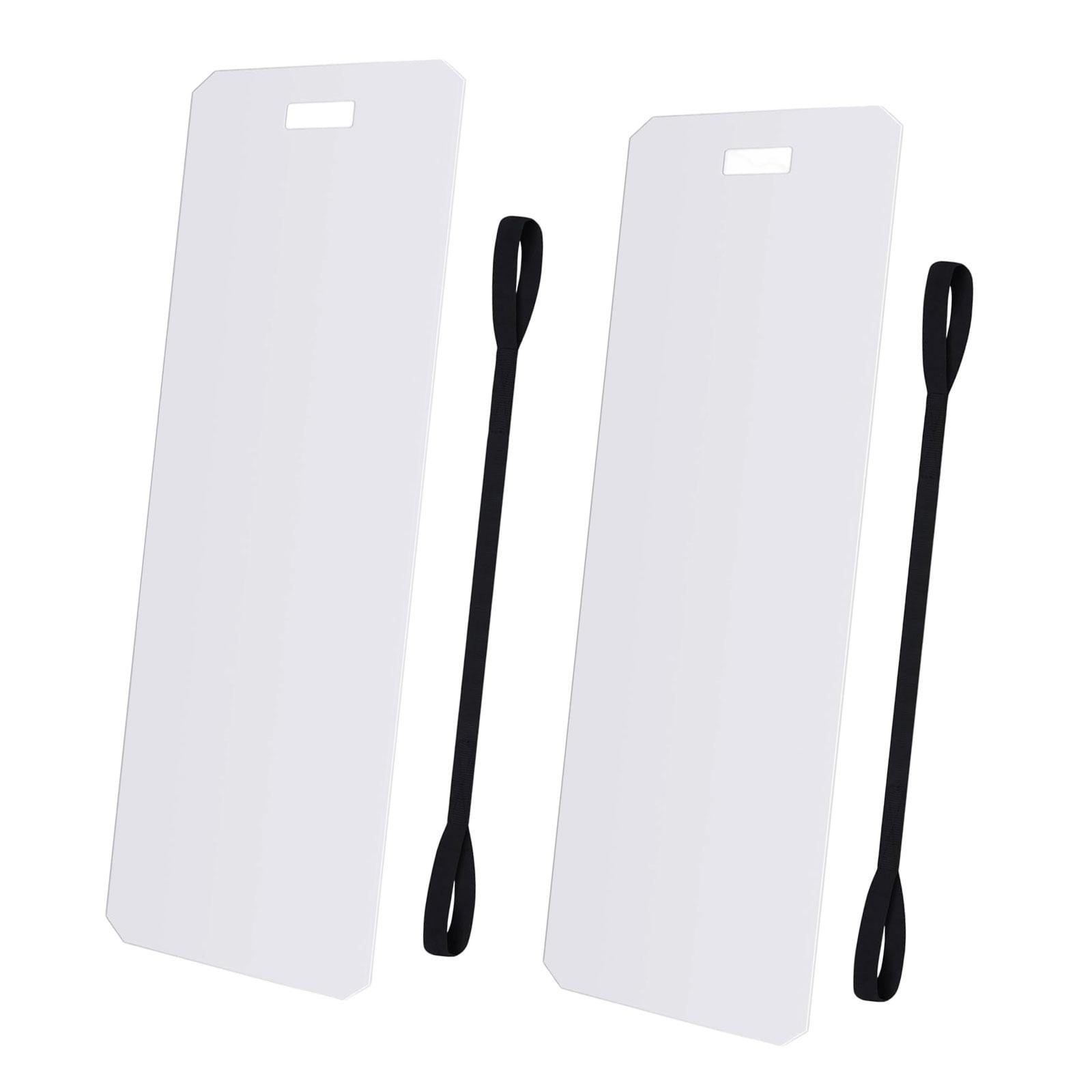 2 Sets Appliance Sliders with Pull Strap Lightweight Sliding Sheet for Tile and Hardwood Floor Protection