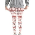 thumbnail image 4 of Christmas Print High-Waisted Stretch Soft Leggings, 4 of 8