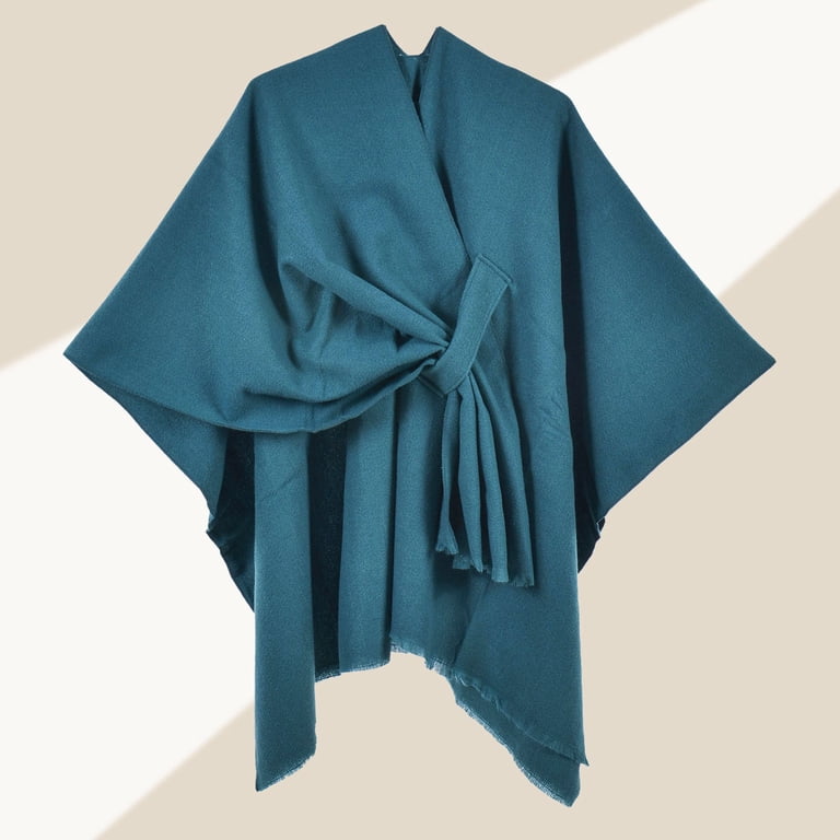 winter shawls and wraps for evening dresses shqvo Warm Shawl Women, Heavy Solid Color Shawl Shawl Loop Closure Casual Versatile Soft Comfortable Wraps for Color:Lilac-LV089 atr_color-white with a 11 Elegant Winter Wedding in