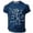 Blue, variant on Mens Crew Neck Short Sleeve Graphic T-Shirts Funny Stick Figure Print Soft Casual Streetwear Novelty Oversized Tee Shirt
