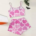 thumbnail image 3 of Icvfdpl Womens Summer Pajamas Sets Ladies Shorts Set Nightwear M, 3 of 4